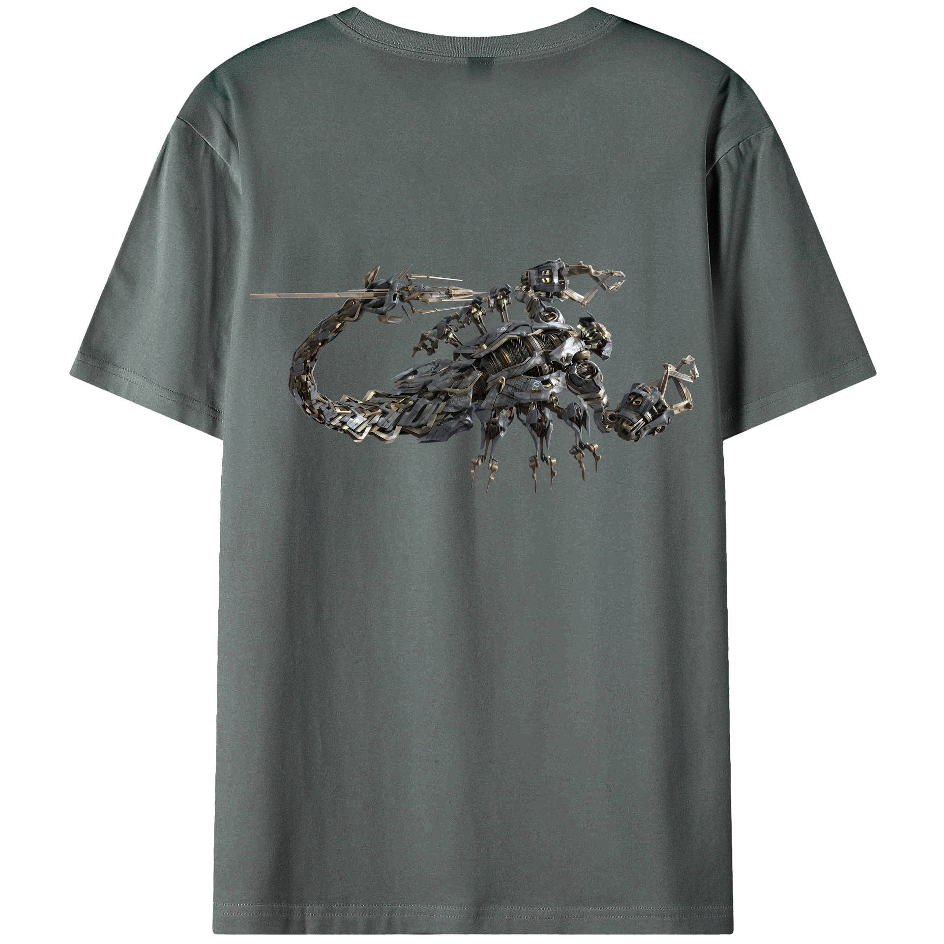 （画像用） Transformers トランスフォーマー 綿100％ メンズ半袖Tシャツ（バックプリント） 通気性